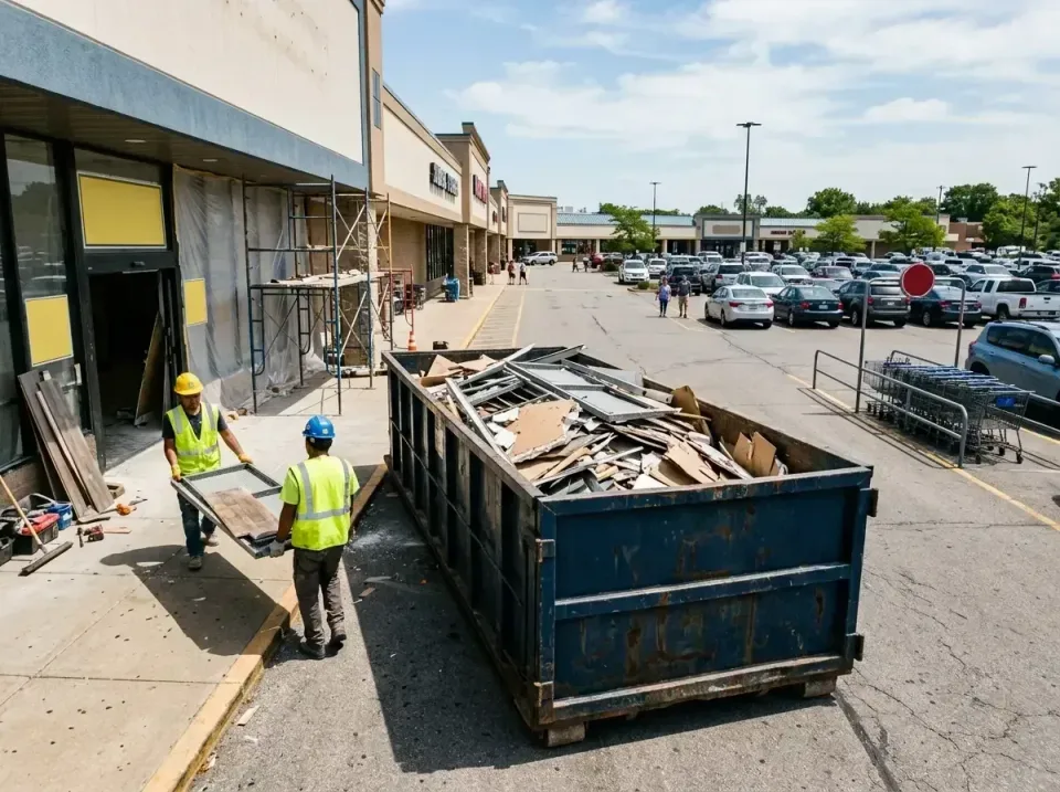 retail-store-renovation-debris-003 — frequently asked questions, Roll-off Dumpster Rentals in Richland, MO